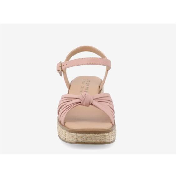 NWT Journee Collection Hally Platform Sandal size 7 - Picture 8 of 8